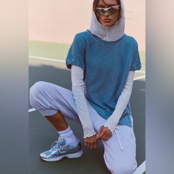 Free People Movement ~ Nomadic Tee ~ NWT 
Medium ~ Blue Indigo - Picture 7 of 7